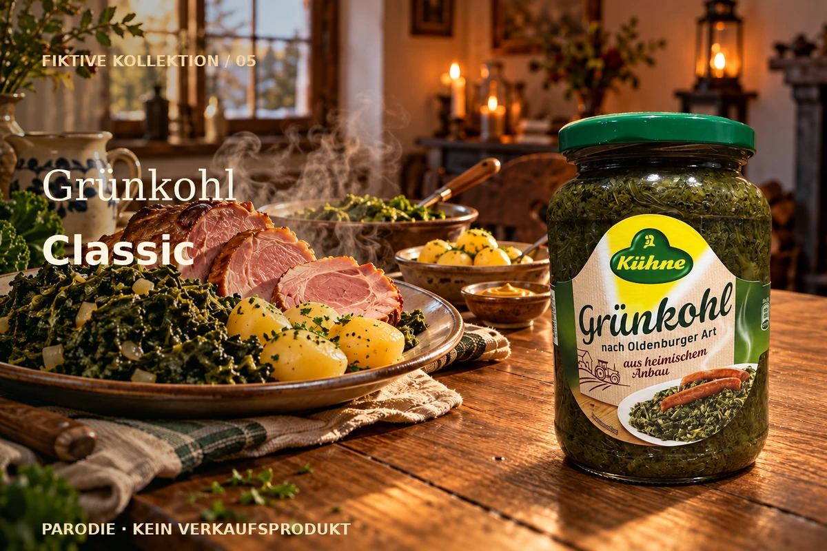 Erfundene Parodie: Grünkohl Classic